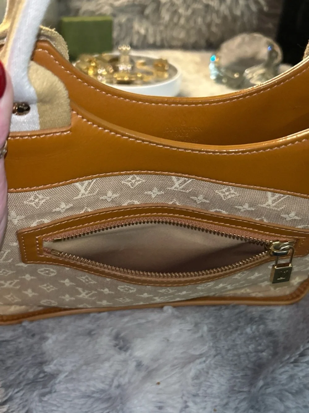 Louis Vuitton Monogram Mini Lin Sac Catherine handbag (Circa 2004) - Picture 9 of 16